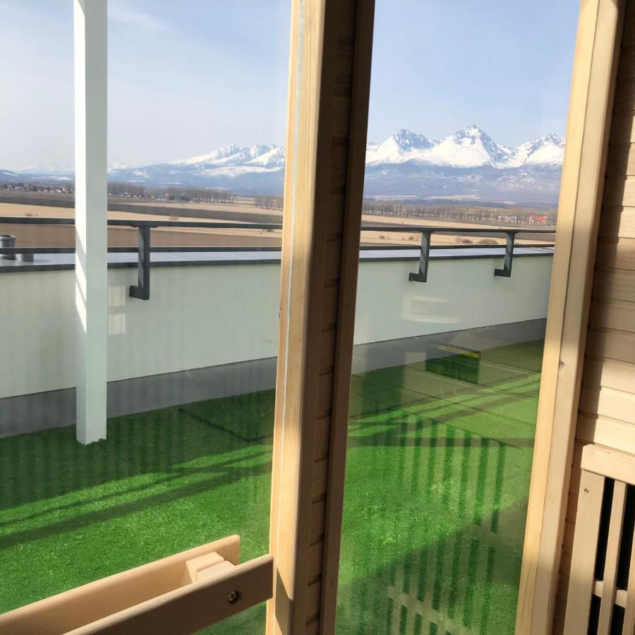 Tatra Billetee Apartman S Luxusnym Vyhladom Na Vysoketatry A Sukromnym Wellness โปปรัด ภายนอก รูปภาพ