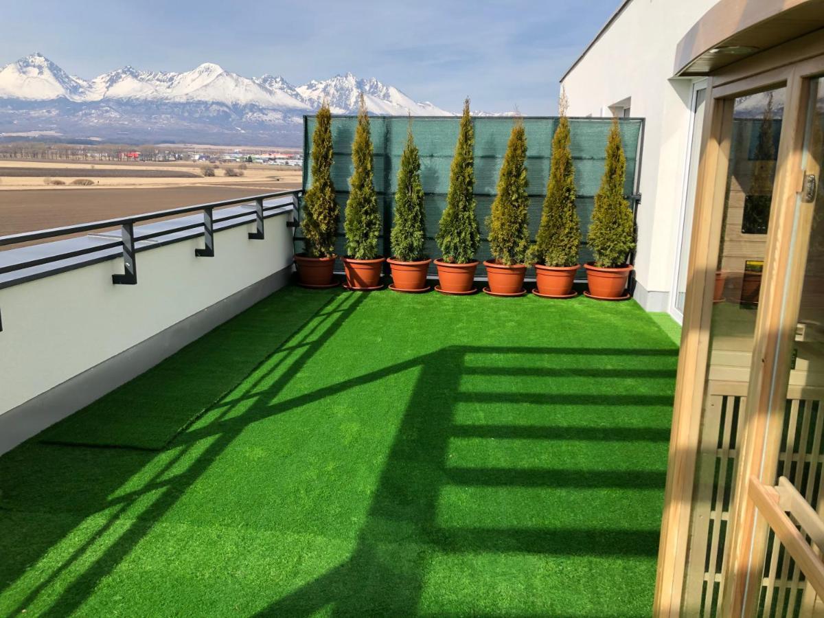 Tatra Billetee Apartman S Luxusnym Vyhladom Na Vysoketatry A Sukromnym Wellness โปปรัด ภายนอก รูปภาพ